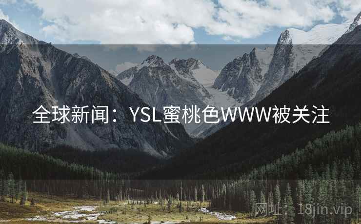 全球新闻：YSL蜜桃色WWW被关注