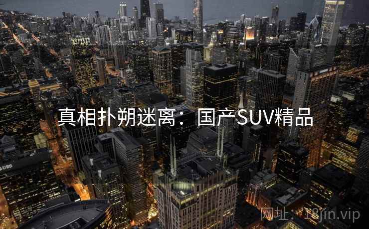 真相扑朔迷离：国产SUV精品